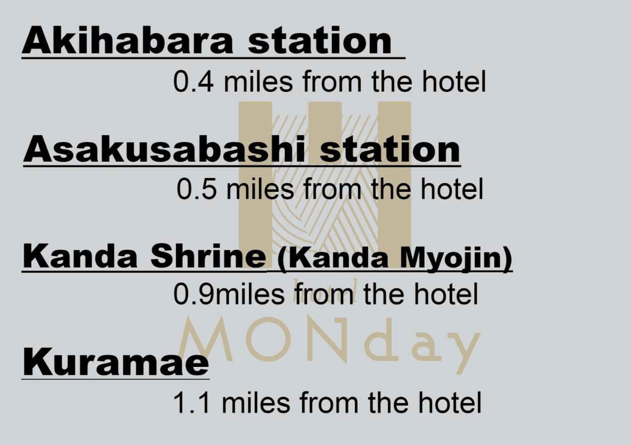 Monday Apart Premium Akihabara Prefektura Tokio Exteriér fotografie